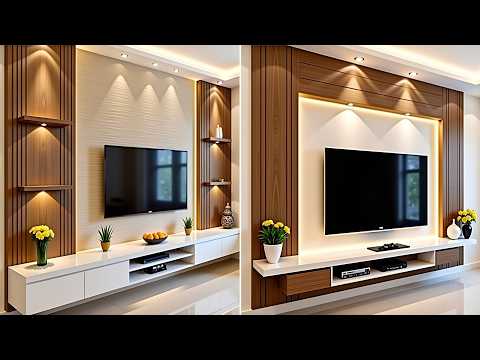 +300 Stylish TV Unit Designs for Modern Living Rooms 2024 | Latest TV Wall Cabinets & Home Ideas