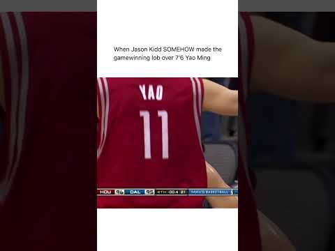 Jason Kidd’s GREATEST Assist 🤯
