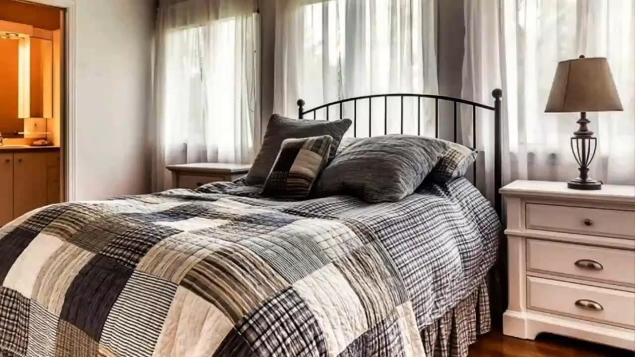 Interior Design, Metal Bed Frames for Charming Bedroom Decor