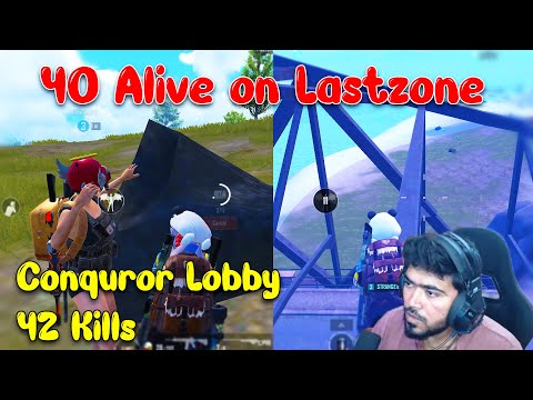 Conquror Lobby 40 Alive at lastzone - 18 Solo Kills