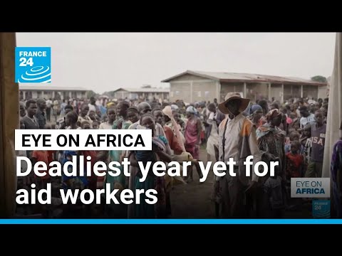 YouTube video thumbnail: ‘Unravelling of International Humanitarian Law’: Deadliest Year Yet for Aid Workers