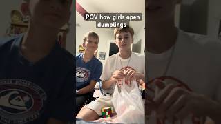 Squishy dumpling unboxing ￼