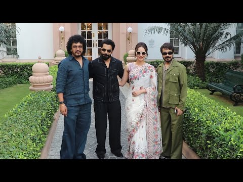Rajkummar Rao, Manushi Chhillar, Prosenjit Chatterjee Promote Upcoming Film Maalik In New Delhi