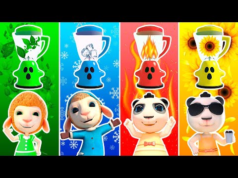 Four Seasonal Smoothies | Cartoon for Kids | Dolly and Friends