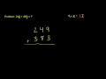 Addition of Multi-Digit Numbers
