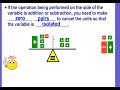 Algebra Concepts and Problem Solving