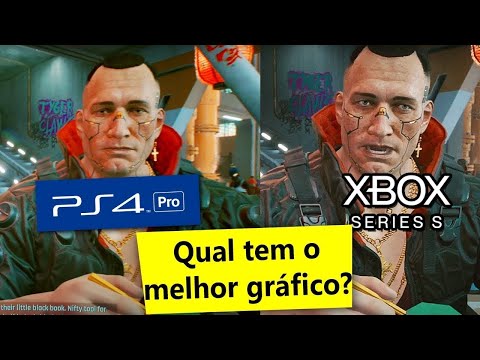 XBOX SERIES S VS PS4 PRO Comparação Gráfica SUPREMA