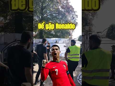 Để gặp Ronaldo cần vượt qua bao nhiêu cửa an ninh #Dokimphuc #Vinfast #VinFastEU #VF8Plus