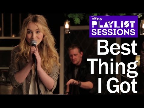 Sabrina Carpenter | Best Thing I Got | Disney Playlist Sessions