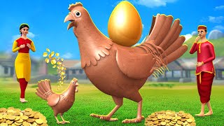 మట్టి కోడి యొక్క బంగారు గుడ్డు - Clay Hen's Mud Egg Story in Telugu