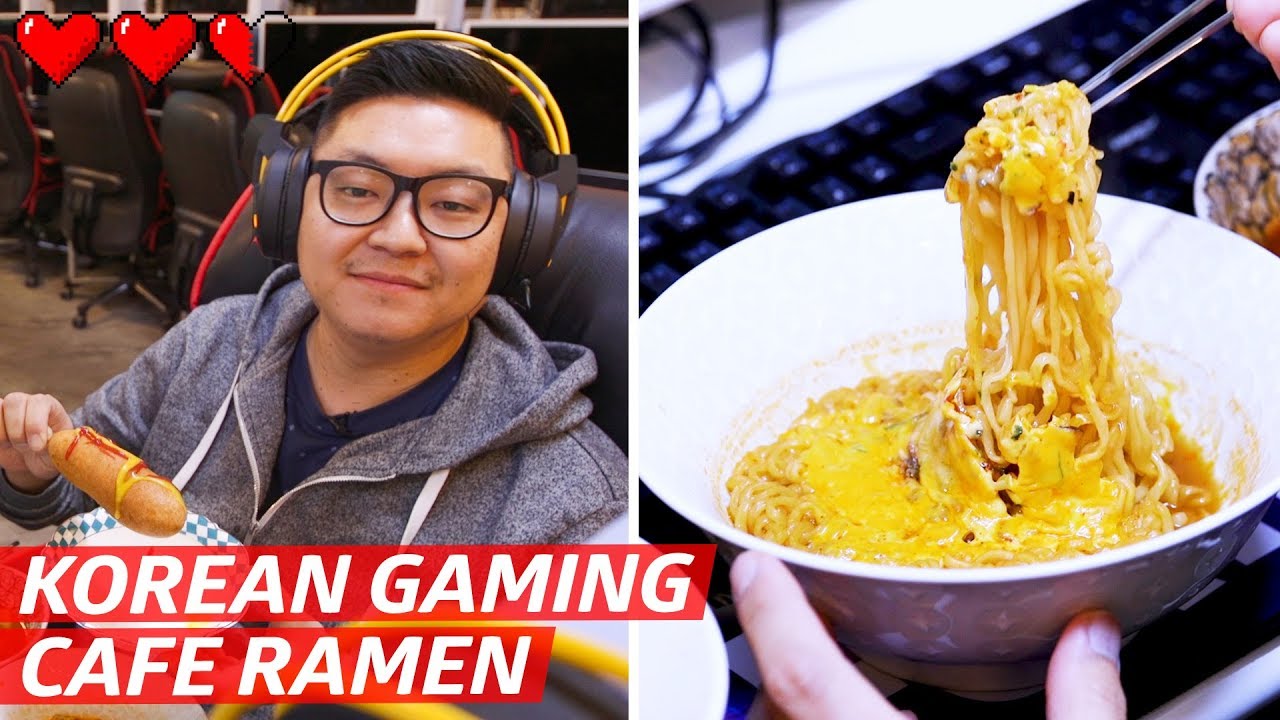 The Food at Korean Gaming Cafes Is Next Level K-Town