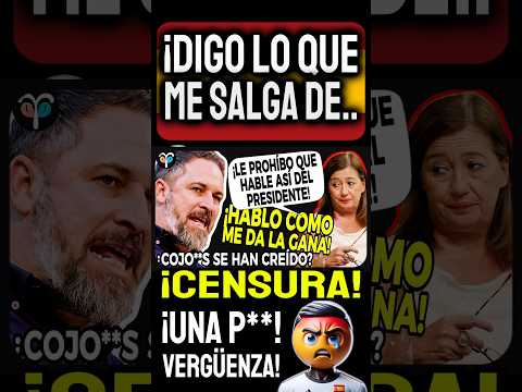 Abascal ANIQUILA a Sánchez por Intentar Censurar la Lengua Española - Vox Congreso