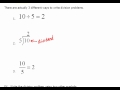 Understanding Division Terminology