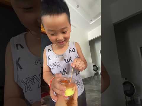 bò viên quện sữa chua xoài ngon nhức nách #shorts #funny