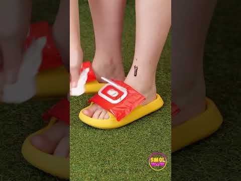 Slippers With a Secret… You’ll Be Shocked! 😱 #gadgets #tools