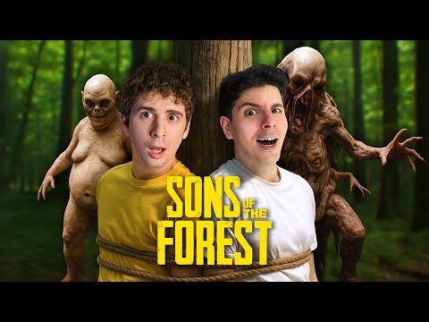 SOPRAVVIVIAMO NELLA FORESTA su SONS of THE FOREST!!