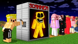 Hice un ESCÁNER para Revelar los SECRETOS de mis Amigos en Minecraft
