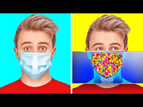 CÓMO COLAR COMIDA AL HOSPITAL || Ideas asombrosas para esconder comida por 123 GO!