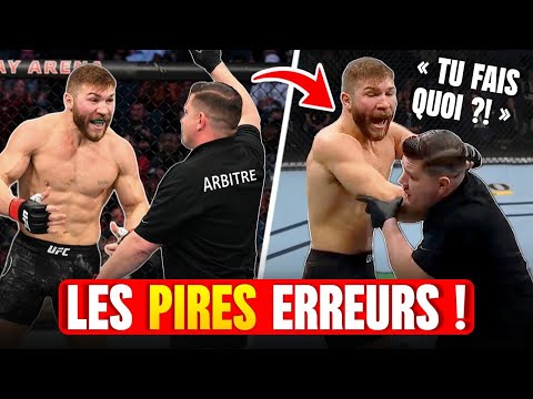 Quand les Arbitres de MMA se FOIRENT ! Les pires erreurs d'arbitrage