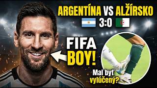 TLAČÍ FIFA MESSIHO K ĎALŠIEMU TITULU? REAKCIA NA ZÁPAS ARGENTÍNA VS ALŽÍRSKO 🔥