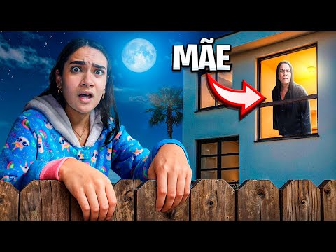 SAI ESCONDIDA DE CASA ÀS 3:00 DA MANHÃ