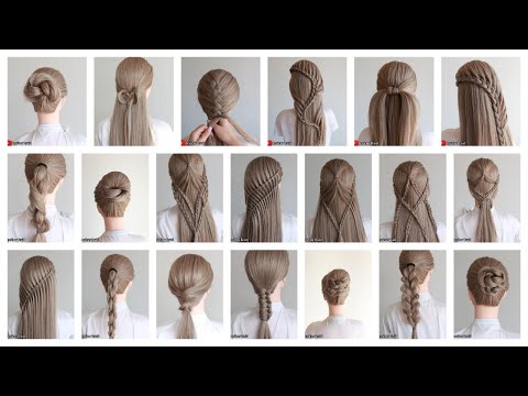 💦🔥 15 Easy DIY Hairstyles 💦🔥 for medium hair by Another Braid GREAT CREATIVITY