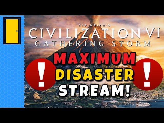 Civilization 6 Gathering Storm - ALL The Disasters, All The Time!