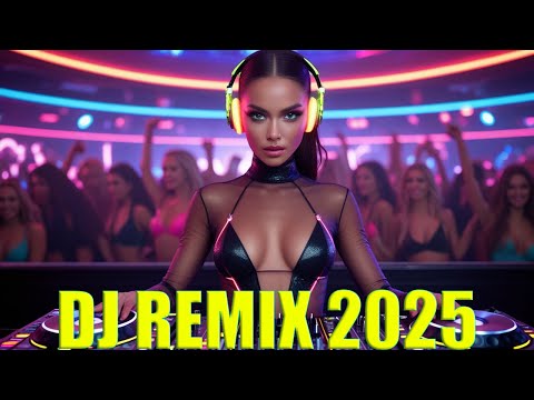DJ REMIX 2025 - Remixes & Mashups of Popular Songs 2025 | DJ Remix Club Music Disco DJ Mix 2024