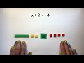 Solving One-Step Equations with Algebra Tiles