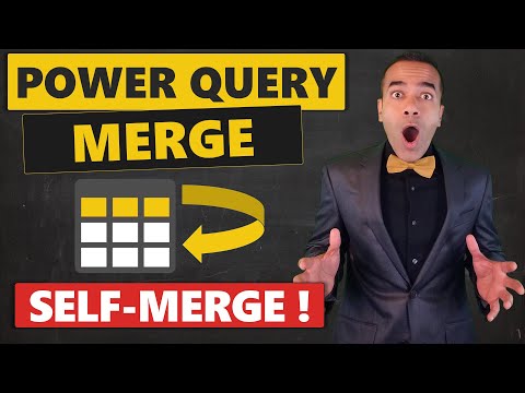 Power Query "Self" Merge in Power BI: Merge Table with Itself 🤯