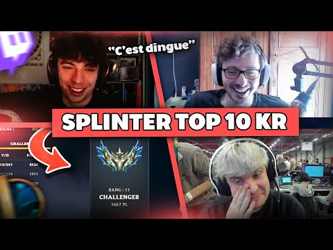 SPLINTER TOP 10 KR, HIRO LE COQUIN... - Best Of LoL #990 Réactions