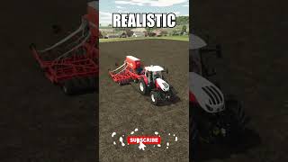REALISTIC vs UNREALISTIC #shorts #fs25 #farmingsimulator25