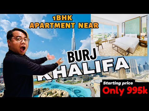 1BHK apartment near Burjkhalifa😱 Great opportunity for for investors in Dubai 🔥#dubaiproperties