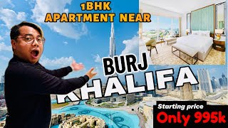 1BHK apartment near Burjkhalifa😱 Great opportunity for for investors in Dubai 🔥#dubaiproperties