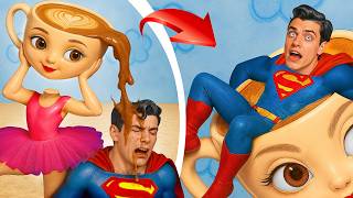 Ballerina Cappuccina vs Deadpool vs Wolverine! What Happened to Superman in Squid Game 4?!