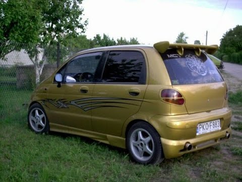 Рихтуем заднее крыло Автомобиля Матиз четвёртая часть
