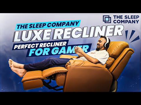 WHY EVERY GAMER NEEDS THIS RECLINER SOFA | THE SLEEP COMPANY LUXE RECLINER