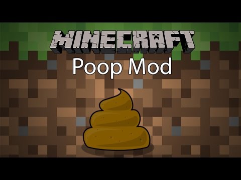 Minecraft Mod รีวิว - Mod อุจจาระ | Poop Mod