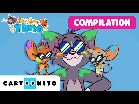 Clean Up Song! 🧼🎶 | Compilation | Learning with Tom & Jerry | Tom & Jerry Time | @cartoonito