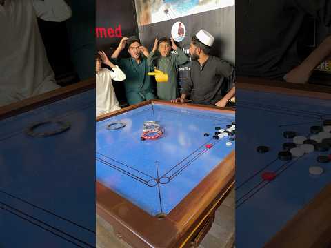 World number one Carrom best momen ๐ฑ #raeesahmed