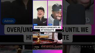 Over/Under 2.5 spins until Admin can hit on Roulette