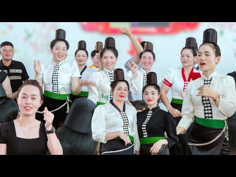 NHẠC SÀN THÁI TÂY BẮC - MẾT CỚ ÊM PẢ BẢN SEN TO - CHIỀNG LA - SƠN LA - NHẨY MỪNG TÂN GIA - BÁNH HỒNG