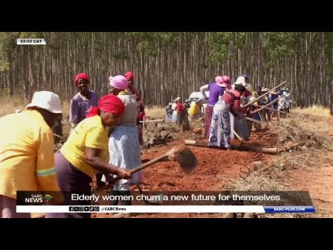 YouTube video thumbnail: Food Security | Elderly Women in Mpumalanga Launch Peanut  Butter Brand