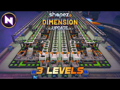 Overcoming Complexity With Elegant Designs | 07 | Shapez 2 DIMENSION UPDATE | Tutorial/Lets Play