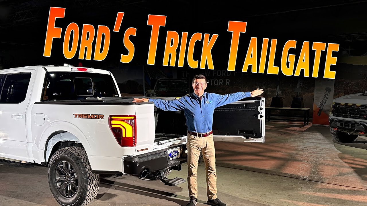 Ford's New Pro Access Tailgate Is Barn-tastic! - 2024 Ford F-150