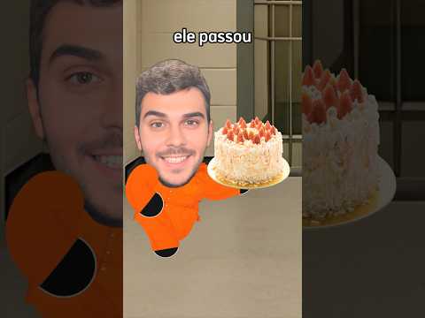 Escapou da prisão com um bolo 😨
