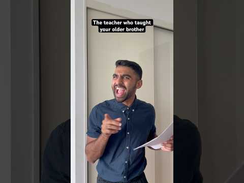 The Teacher Who Taught Your Older Brother ๐ #shorts