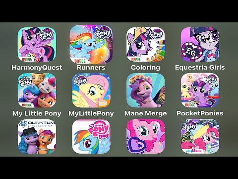 My Little Pony Rainbow Runners (MLP Rainbow Runners) - iOS / iPadOS, Android Gameplay & Walkthrough