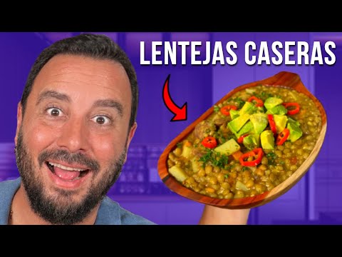 Cómo hacer las MEJORES LENTEJAS CASERAS | Receta Fácil