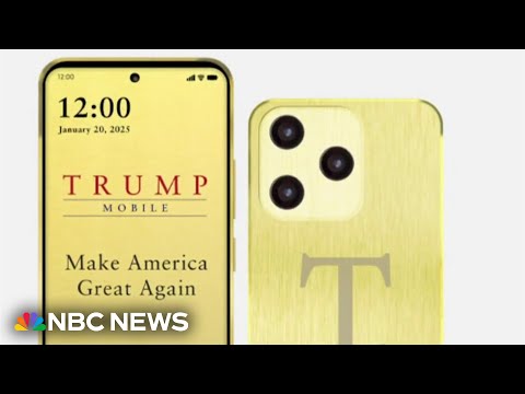 YouTube video thumbnail: Trump Organization Announces a $499 Smartphone Built in the U.S.